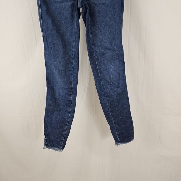 Free People Raw High Rise Jegging Womens Size 26 Deep Indigo - Picture 4 of 9